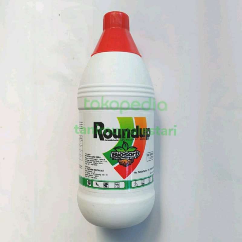 Promo Roundup 1 L Herbisida sistemik Glifosat 486 g/l pembasmi rumput ...