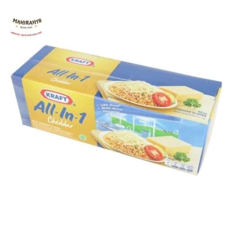 Jual keju kraft cheddar all in one 2kg di Seller Mahirah18 Kemiri