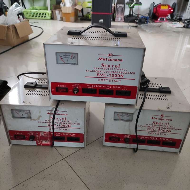 Jual Stavol Stabilizer 1000 Watt Matsunaga Servo 1000w Regulator