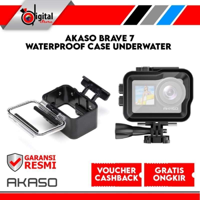 Promo Akaso Brave 7 Waterproof Case Underwater - Housing Akaso Brave 7 ...