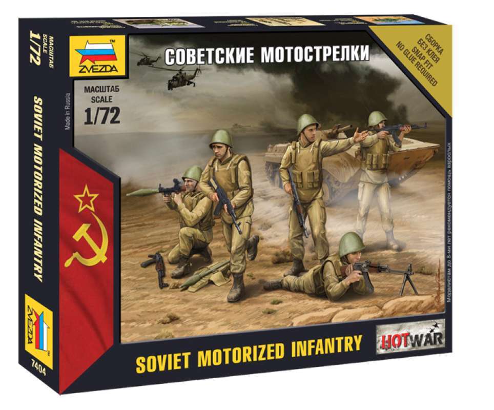 Jual Figure Soviet Motorized Infantry Skala 1:72 Zvezda di Seller ...