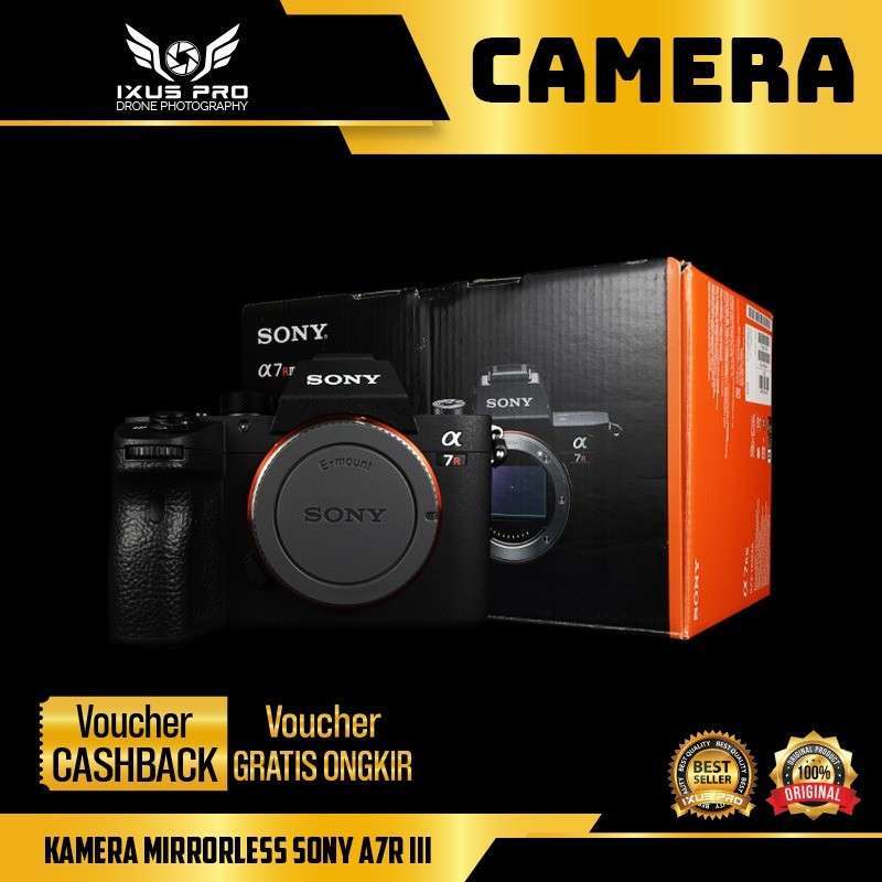 Sony Alpha A7R Mark III 7RIII A7RIII A7RM3 Body Only
