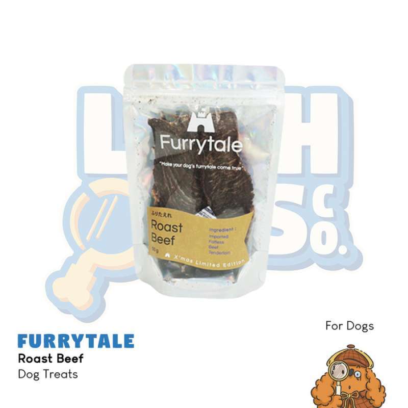 Promo 100 Produk Ori Furrytale Roast Beef Dog Treats Diskon 23 di