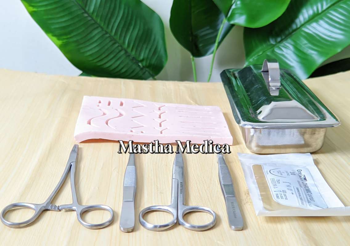 Jual Heacting Set Marwa Alat Bedah Jahit Luka Bidan Dokter + Suture Pad ...
