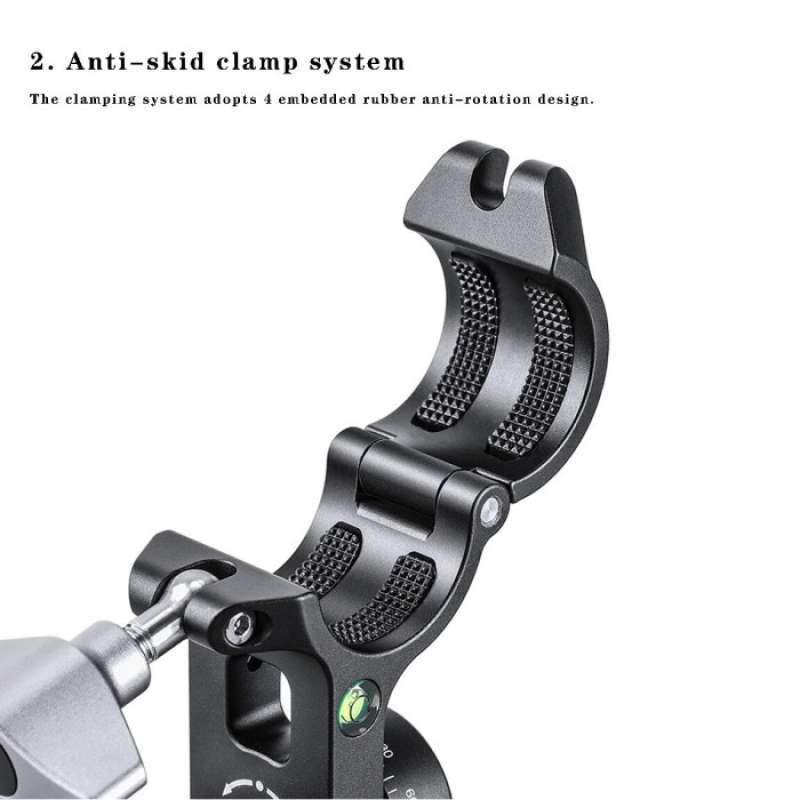 Leofoto HS-22 Adattatore Inclinazione Colonna Centrale – Attacco 22 Mm / 3/8″ - Foto 5