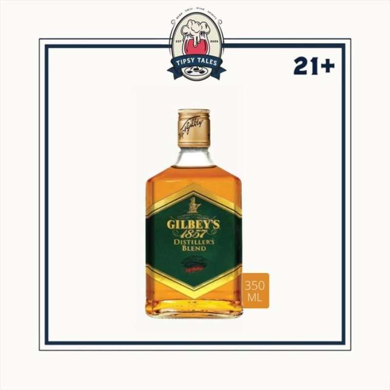 Jual Gilbey's Distiller's Blend Whisky 350ml di Seller Tipsy Tales