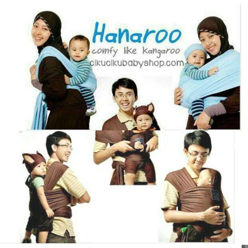 Gendongan Bayi Hanaroo Baby Wrap Polos