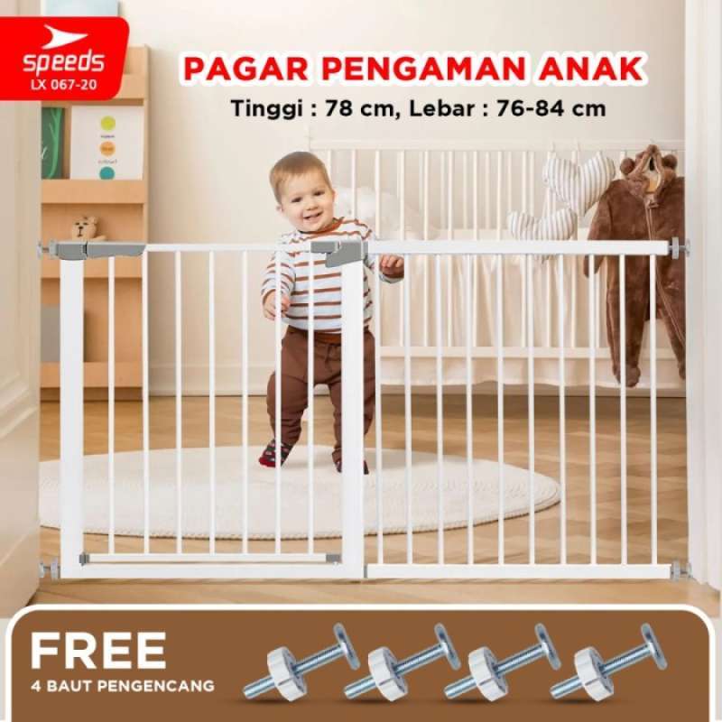 Promo Pagar Pengaman Pintu/Pagar Pengaman Bayi/BABY SAFETY GATE 75-84