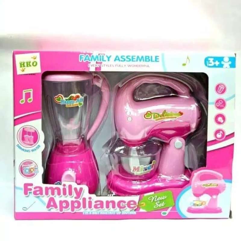 Promo Mainan Family Appliance Blender & Mixer LS8250 - Mainan Anak