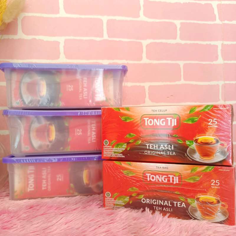Jual Tong Tji Original Tea 25's Free Canister di Seller Toko Hanifah ...