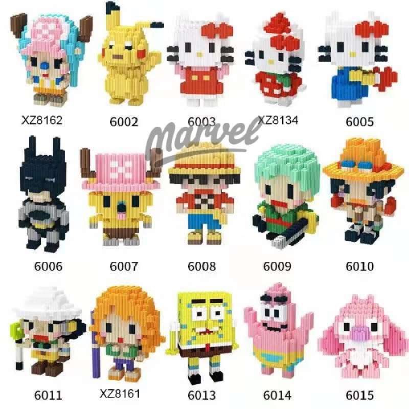 Promo Nano Block Avengers| Bricks education Nano Block Diskon 9% di ...