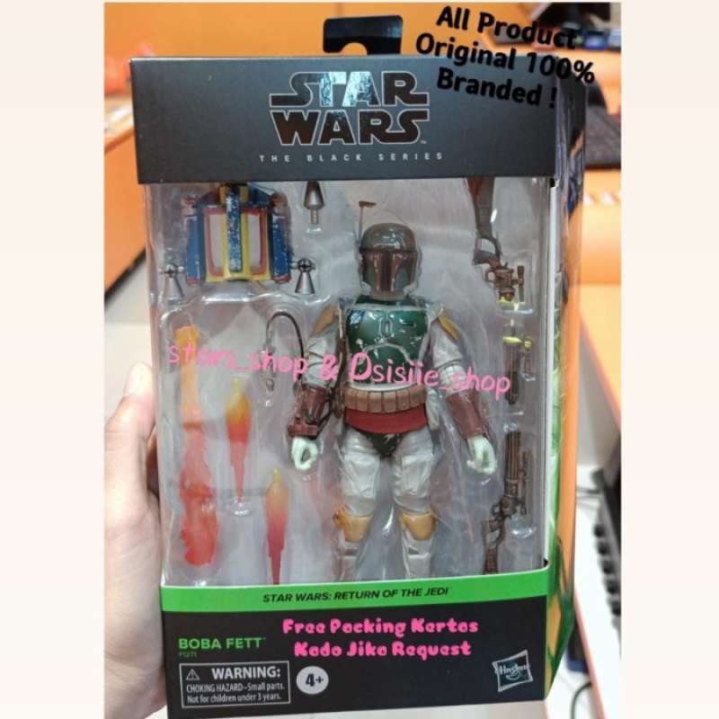 Figurine Funko Pop Deluxe Boba Fett – Le Retour Du Jedi, 40e Anniversaire, Build-a-scene, Collection Star Wars
