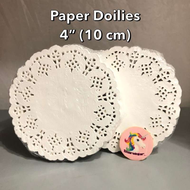 Tala Originals - 24 Sottobicchieri In Carta Da 26 Cm - Design Vintage - Bianco - 5