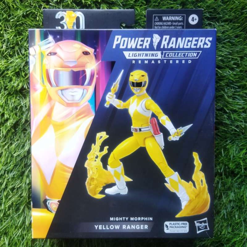 Promo Power Rangers Lightning Collection Remastered Yellow Rangers ...