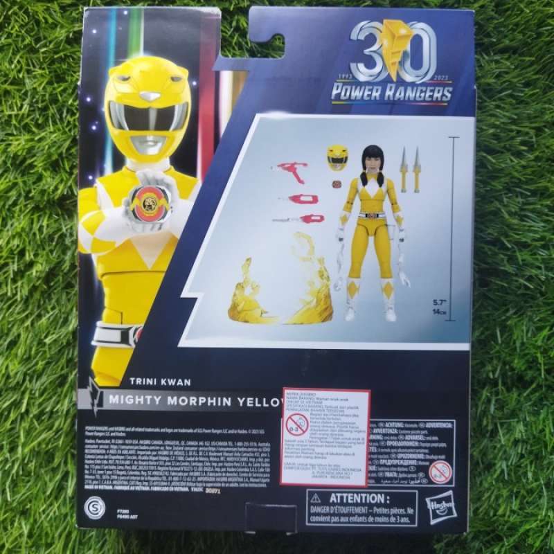 Promo Power Rangers Lightning Collection Remastered Yellow Rangers ...