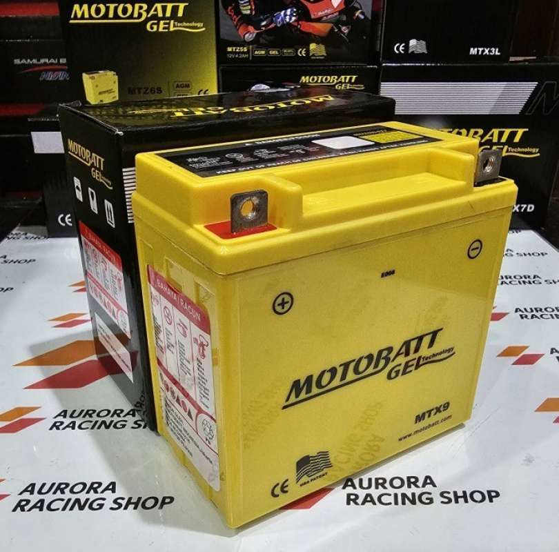 Promo Baru Aki Motor Vespa Excel - Motobatt Mtx9 - 12v9ah Terbaik