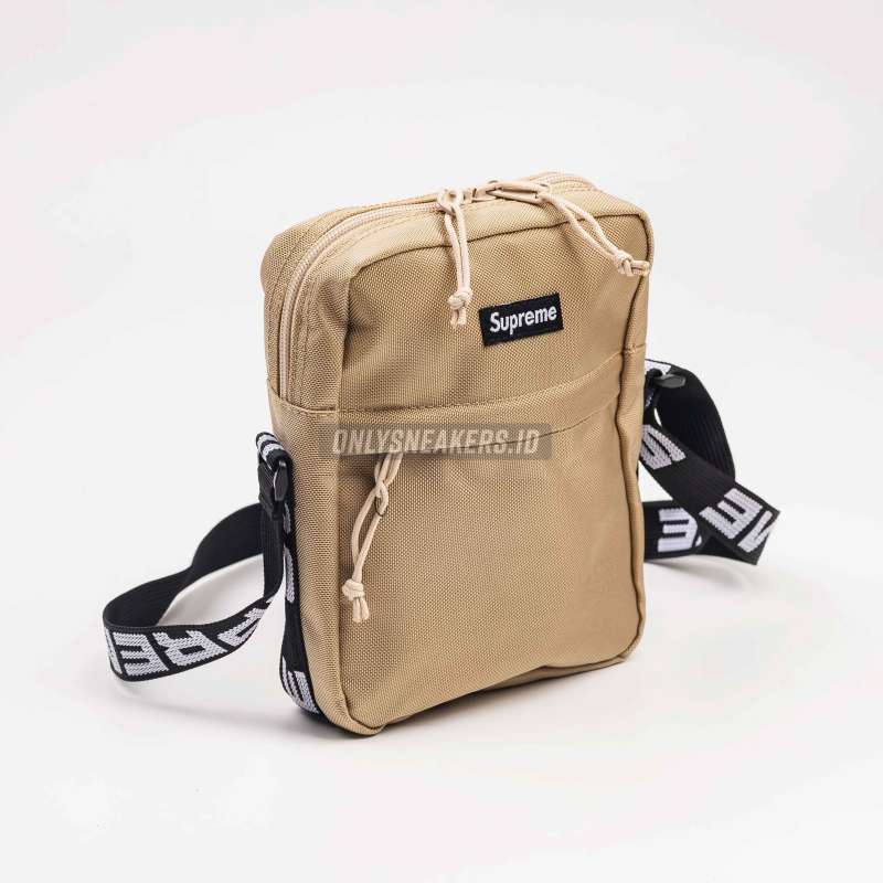 Jual Supreme Shoulder Bag Ss18 Tan 100 Authentic Di Seller Onlysneakers Ruko Centre Point Kota Medan Blibli