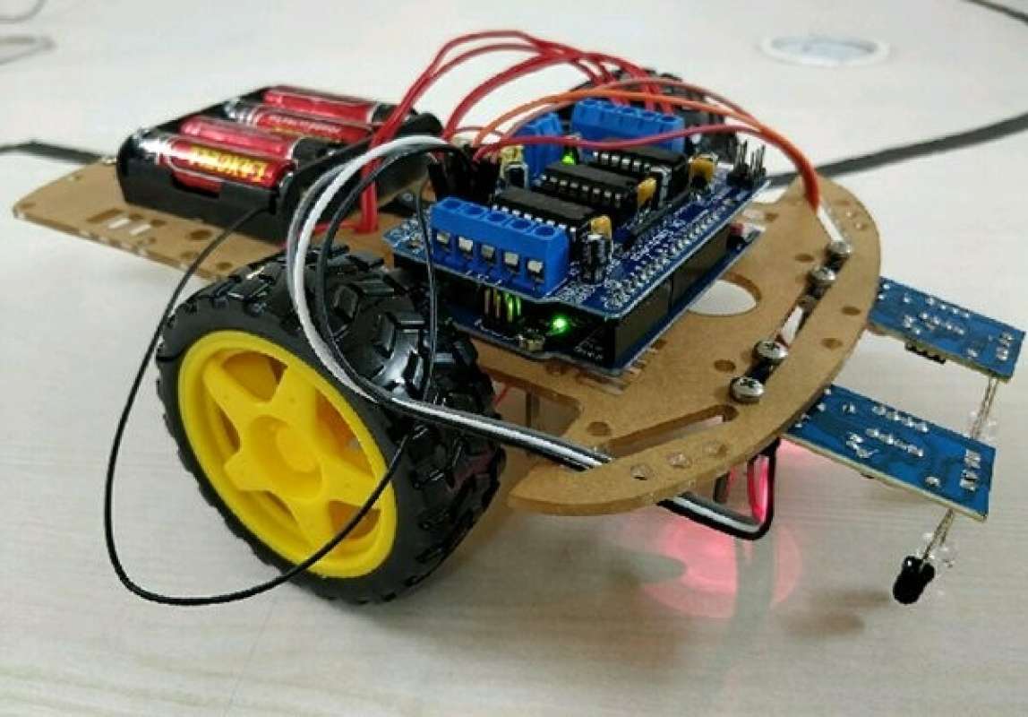 Promo Unik Robot Line Follower Line Tracer Kit Arduino Limited Diskon ...