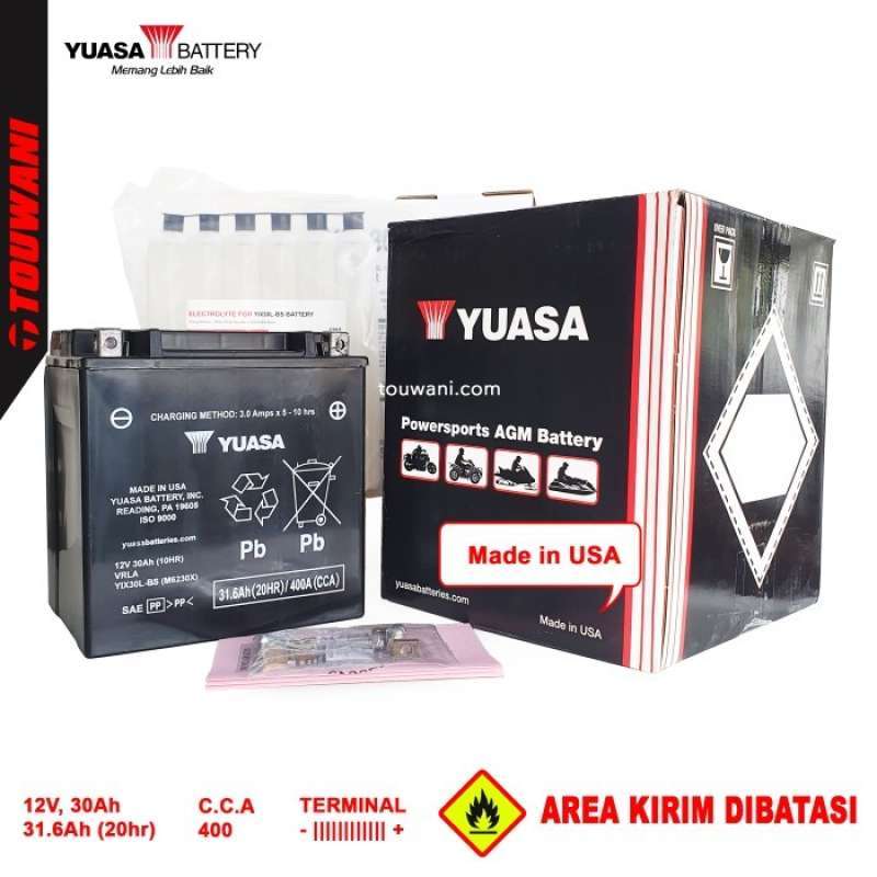 Promo Aki Accu Baterai Motor Bmw K75 R100 Pd R Rs Rt R60 R65 Yuasa ...