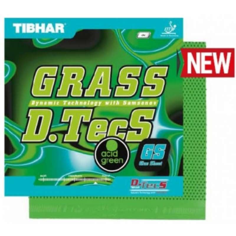 Promo Tibhar Grass D'tecs Gs -acid Green-, Bintik Panjang Warna Hijau ...