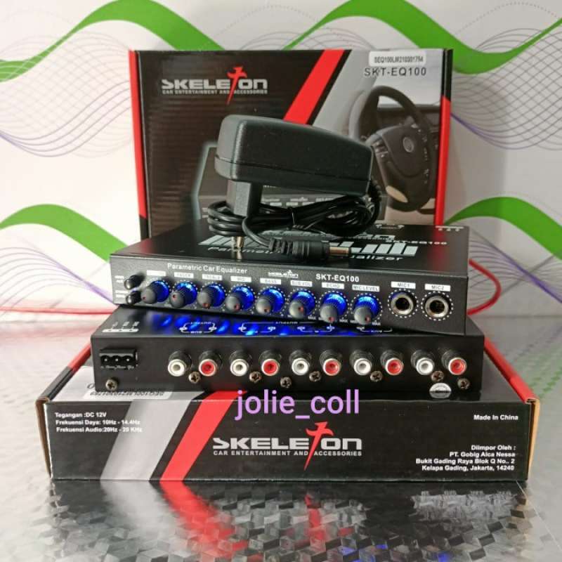 Promo Preamp Equalizer Skeleton Skt Eq100 Karaoke Bonus Adaptor 12volt ...
