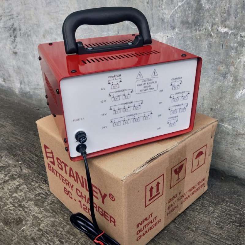 Promo Battery Charger Accu Mobil 12 A - Alat Cas Accu 12 A - Mesin Cas