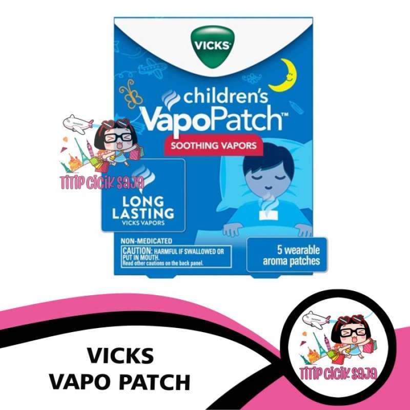 Promo Vicks Children's Vapopatch With Long Lasting Soothing Vapors