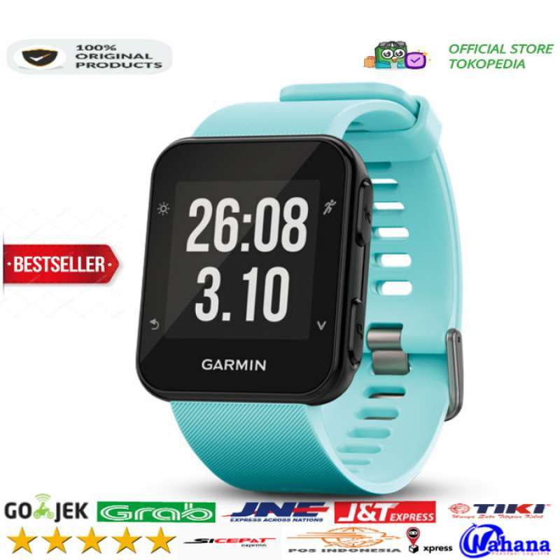 Jual Garmin Forerunner 35 Frost Blue New Resmi Di Seller Mba Ayu Tugu Selatan Kota Jakarta Utara Blibli