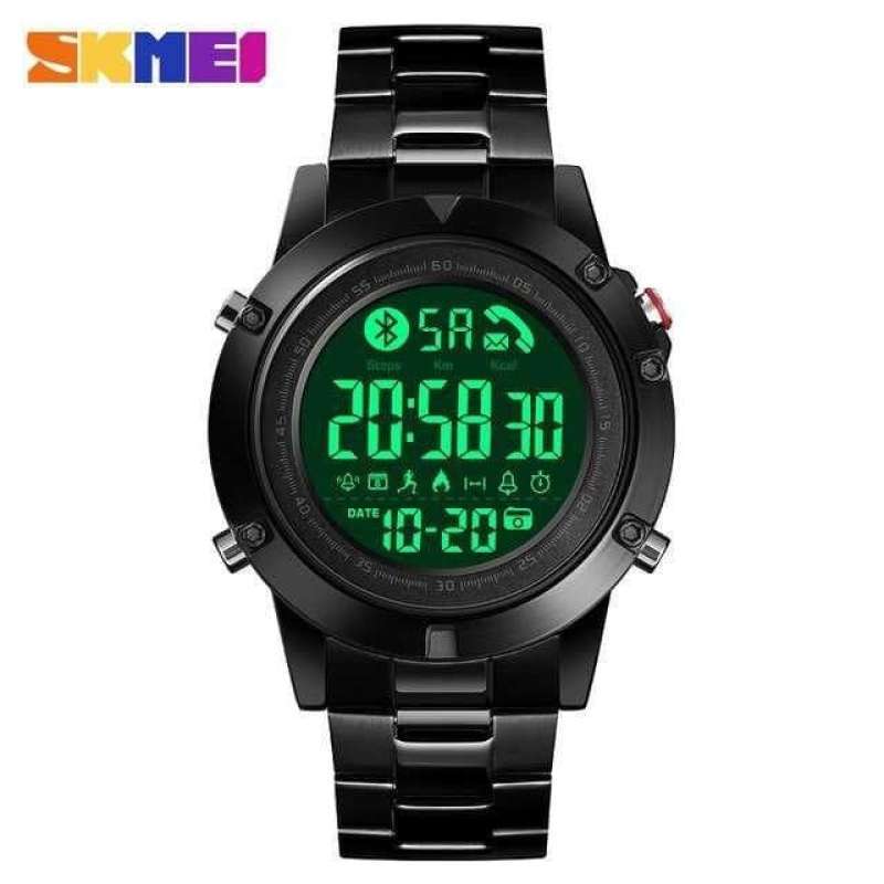 Jual Skmei 1427 Jam Tangan Digital Pria Pedometer Calorie Compass Hitam Di Seller Sinar Terang Al Store Linggajaya Kota Tasikmalaya Blibli