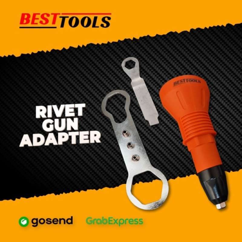 Promo Adaptor Tang Rivet / Rivet Adapter / Paku Rivet / Baja Ringan ...