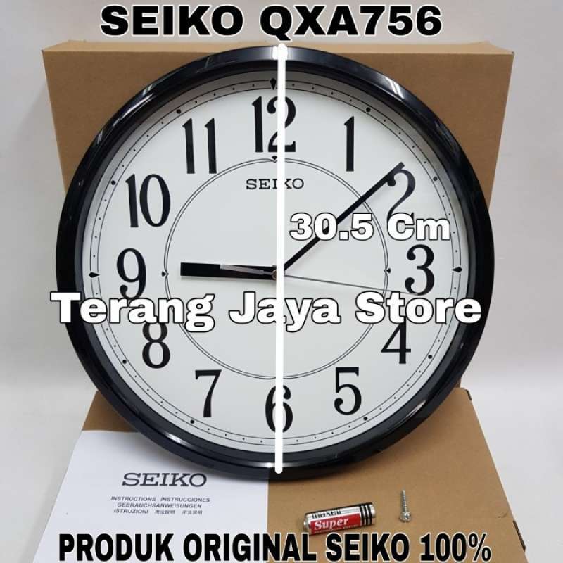 Jam seiko dinding online