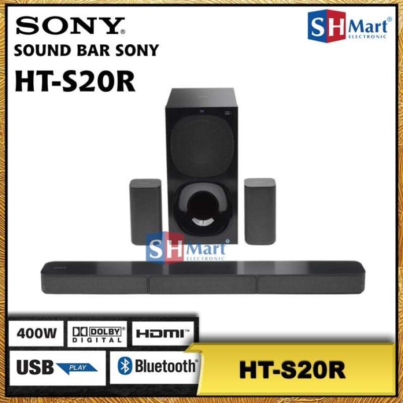 Jual Sony Soundbar 5.1 Ch Hts20r Home Theater Ht S20r Audio (medan) Di