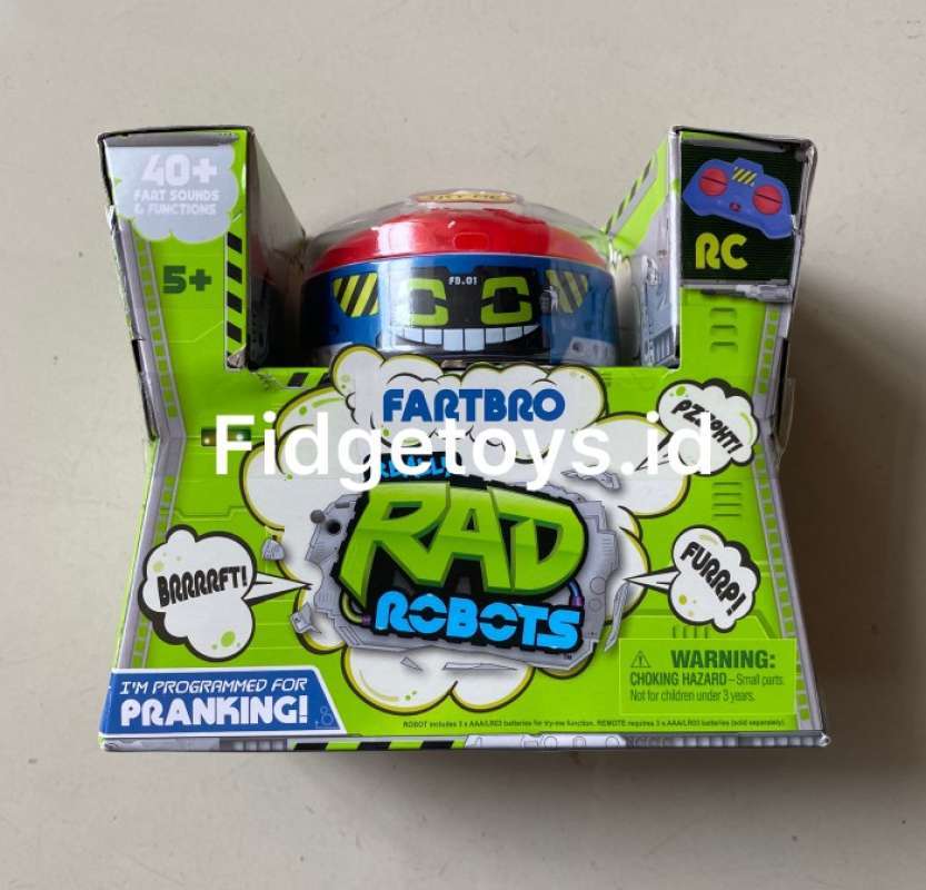 Promo Really Rad Robots Fartbro - New Electronic Remote Control Farting ...