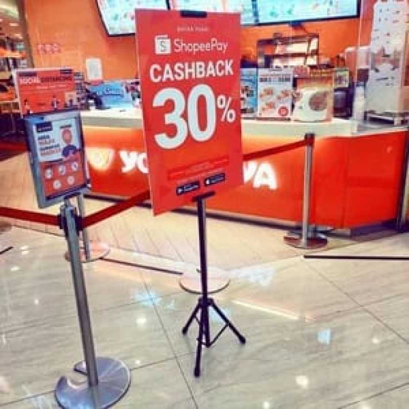 Jual Tripod Stand Banner Side Stand Promosi Sisi Di Seller