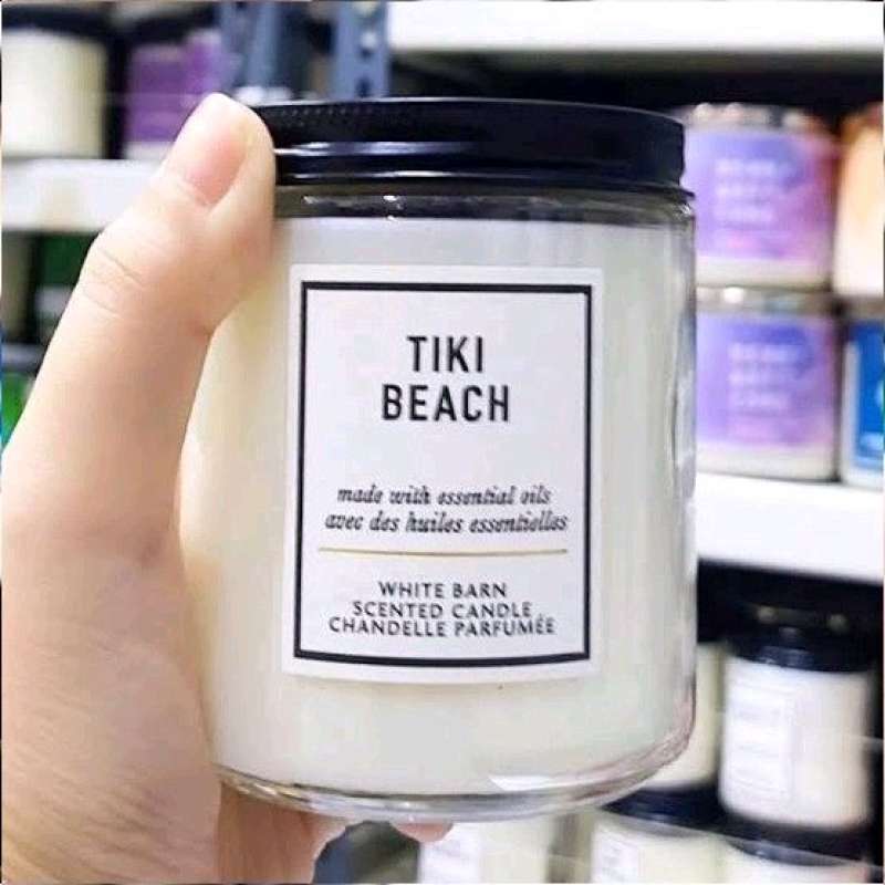 Promo Bbw Tiki Beach 1 Wick Scented Candle 198 G Pengharum Ruangan