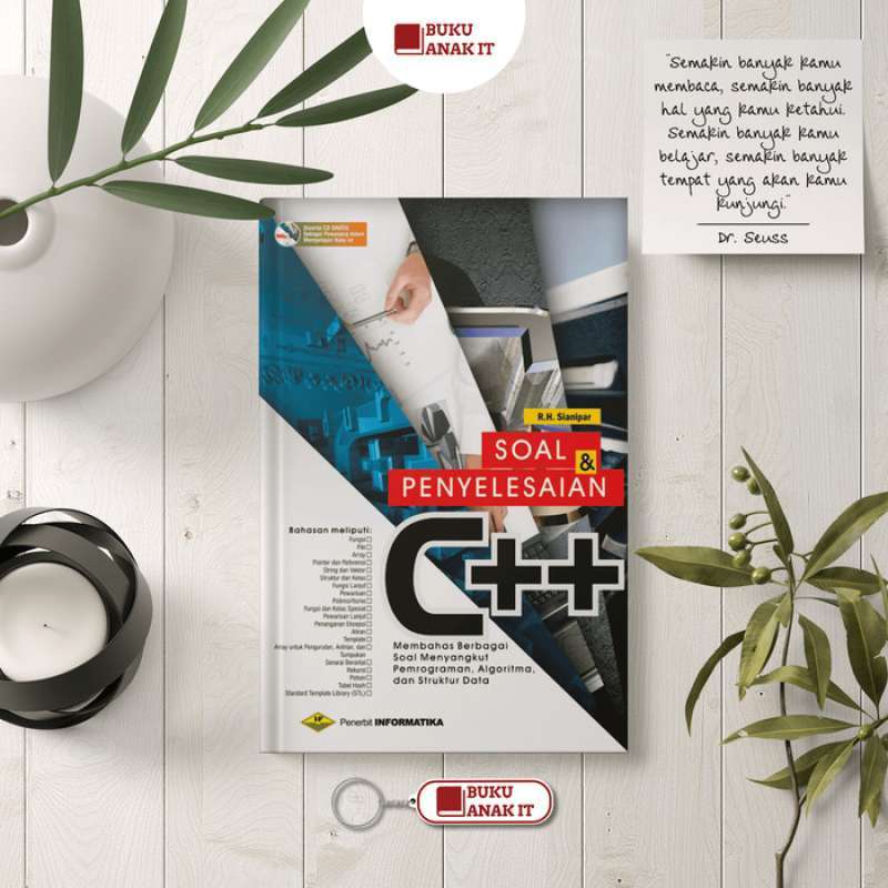 Promo Buku Soal Dan Penyelesaian C++ Tentang Pemrograman Algtma Diskon ...