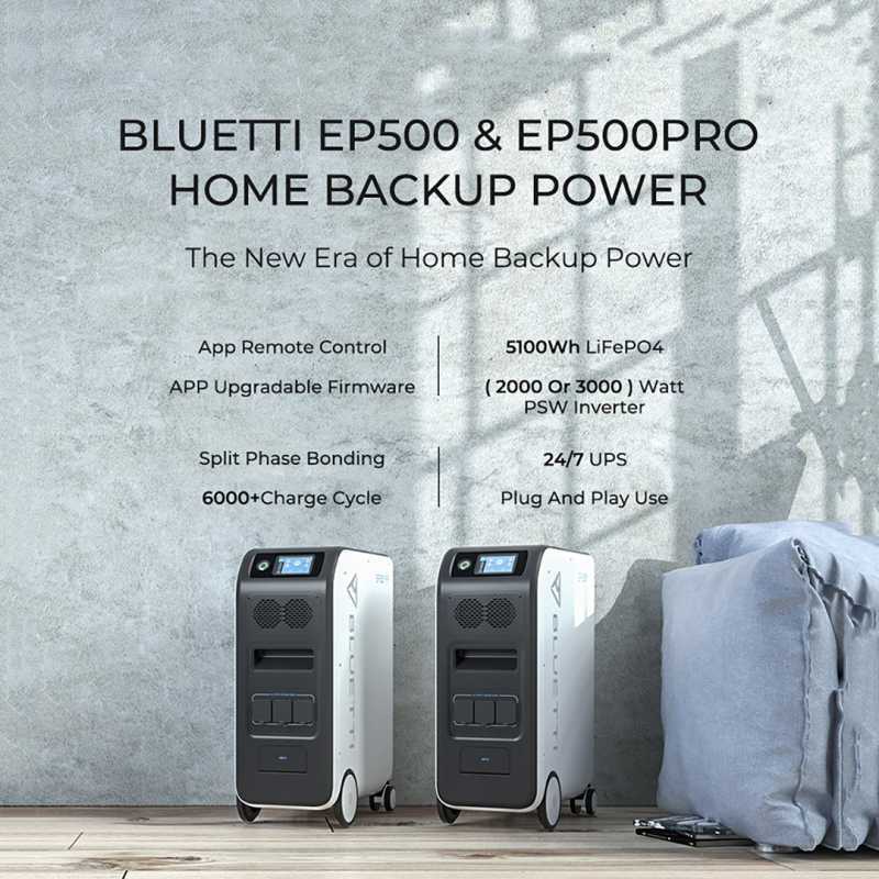Jual Portable Power Station Bluetti Ep500 5120wh 2000w Di Seller ...