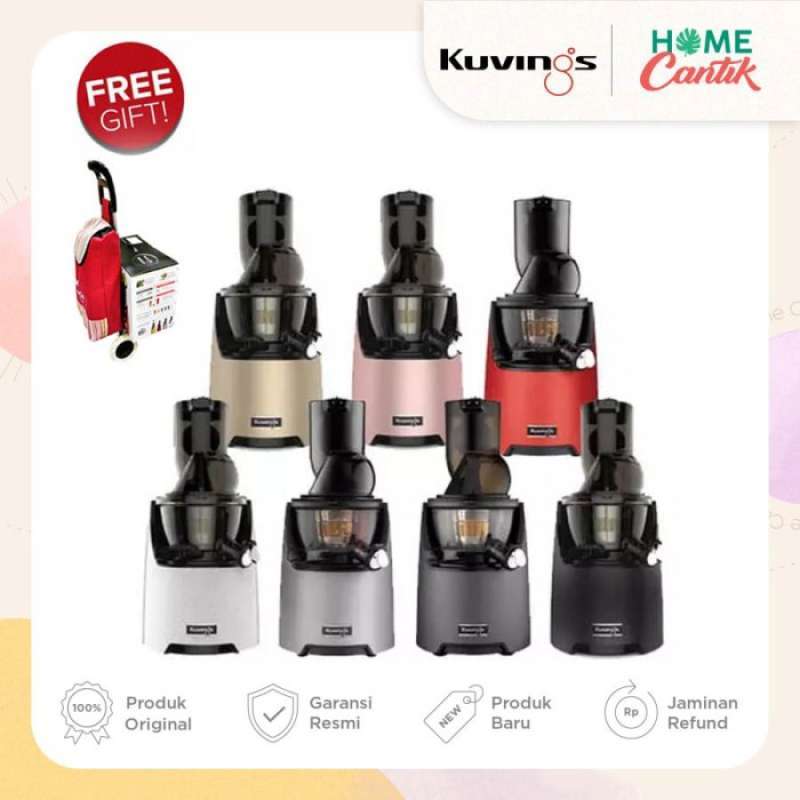 Promo Kuvings Whole Slow Juicer Evo820 Matt Gun Metal Diskon 33 Di