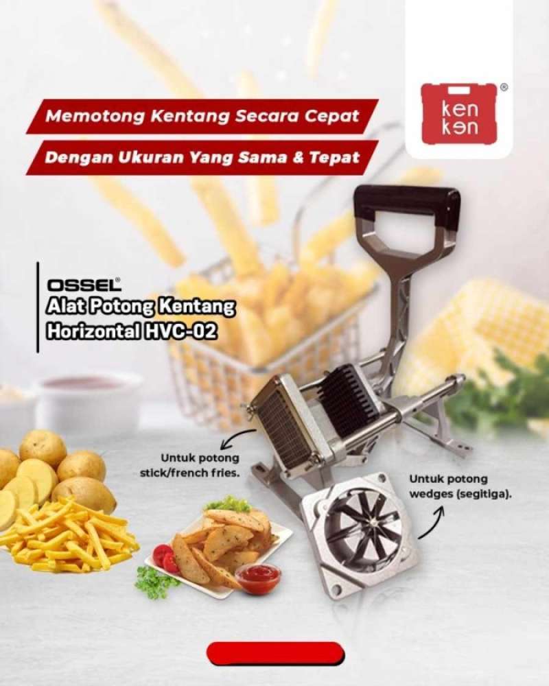 Promo Horizontal Pemotong Kentang Horizontal Stick Horizontal Diskon 33