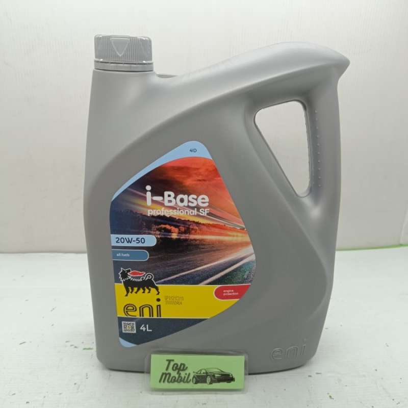 Promo Oli Mesin Agip Power Hd Sae 20w-50 Api Sf/cc 4 Liter Gallon ...
