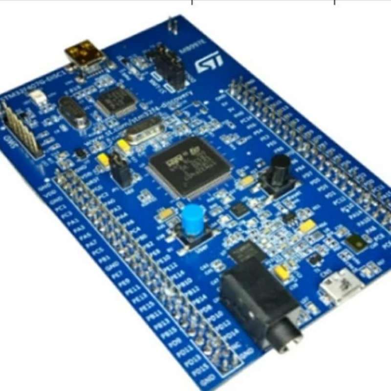 STM32F4 Discovery Board (STM32F407VGT6) - Cortex-M4 Development Board With Debugger, Sensors