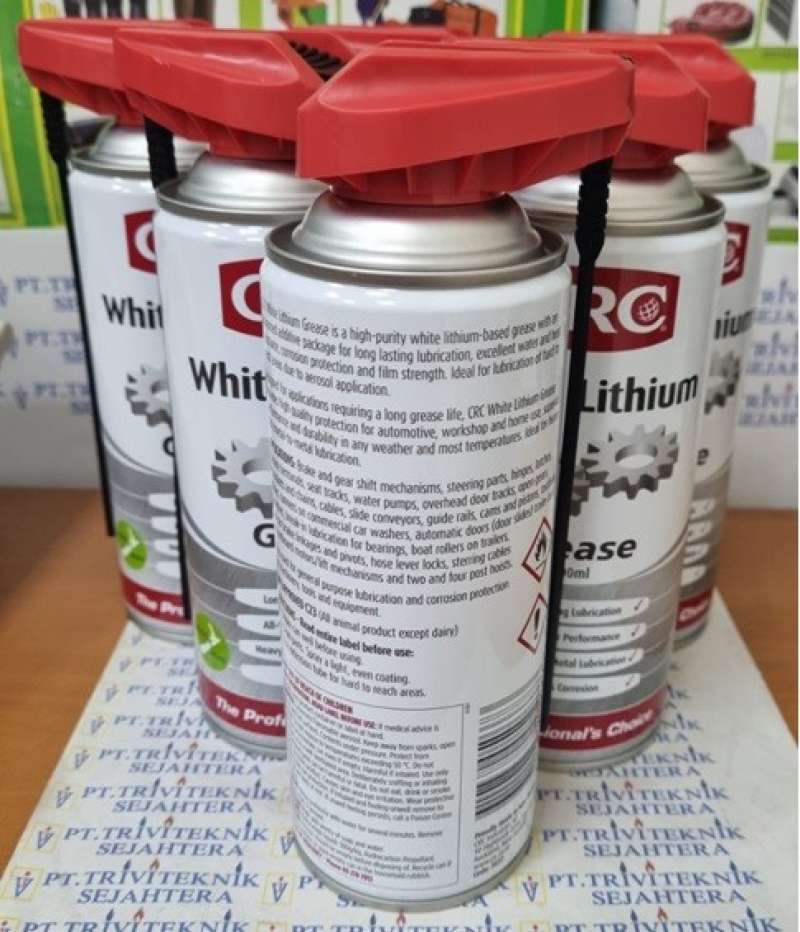 Promo Crc White Lithium Grease 5037 Spray,pelumas Gemuk Stempet Semprot ...