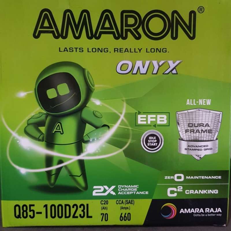 Promo Aki Mobil Biante Istop Q85 90d23l Iss Amaron Hi Life Duro - Kargo