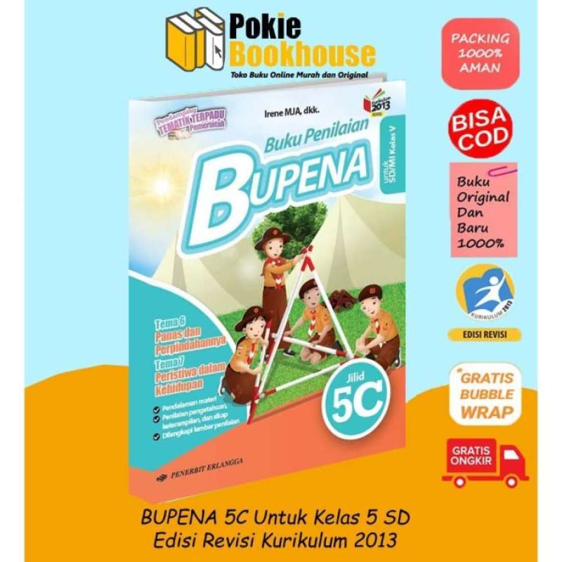 Promo Bupena ( Buku Penilaian ) 5c Untuk Sd/mi Kelas V ( Kurikulum 2013 ...