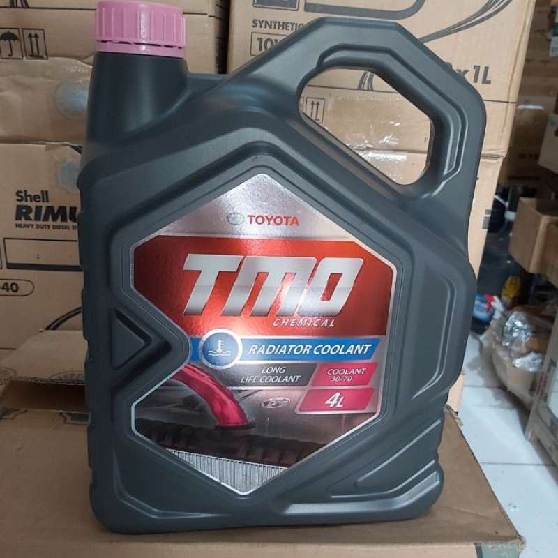 Promo Air Radiator/coolant Radiator 30/70 (4liter) Warna Pink Toyota Asli