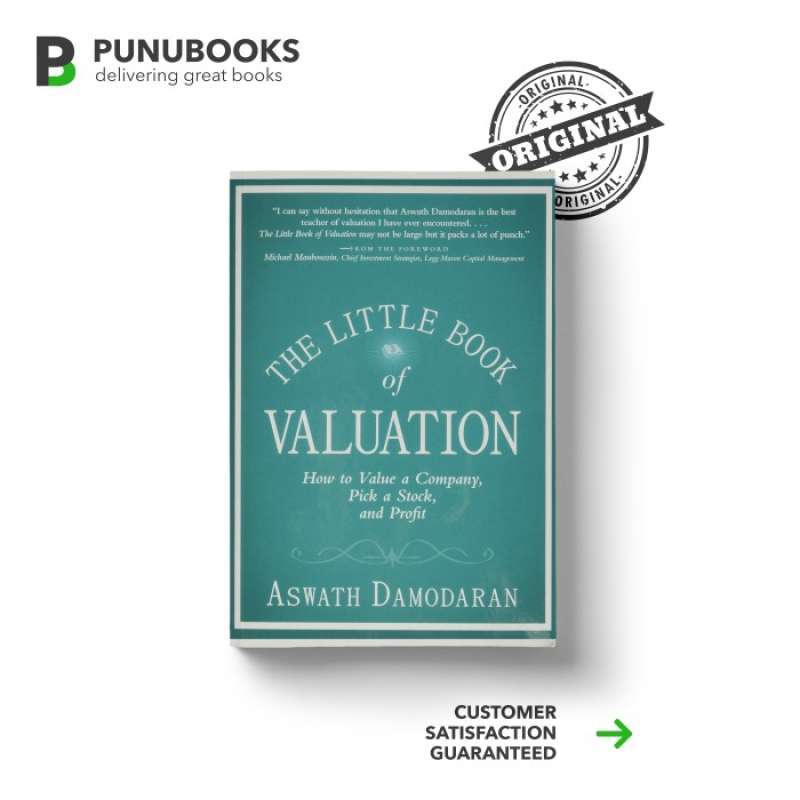 Promo The Little Book Of Valuation By Aswath Damodaran Diskon 25 Di