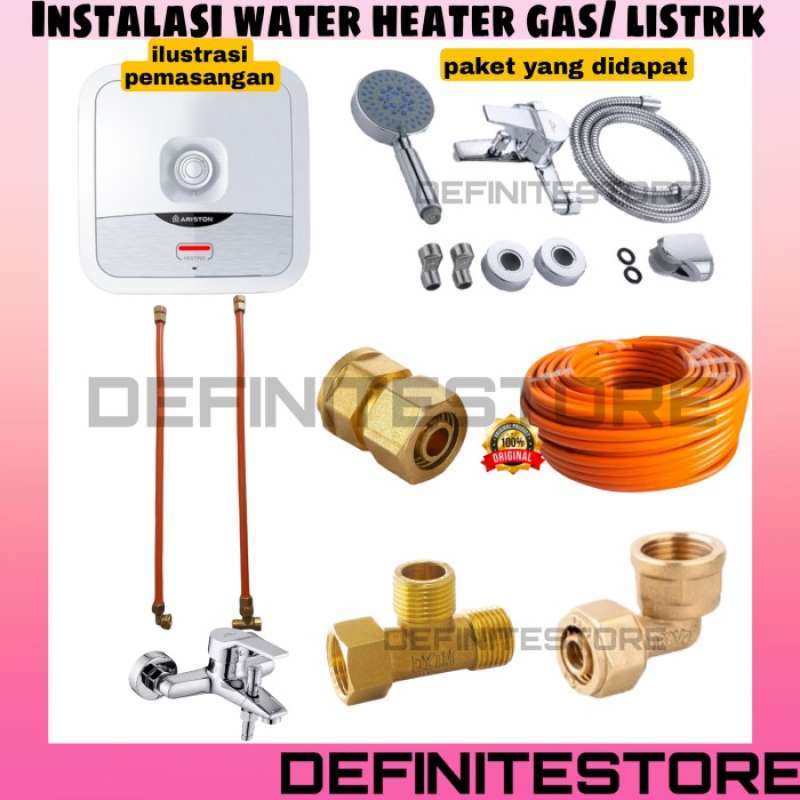 Promo Paket Instalasi Water Heater Gas Listrik Hemat Ariston Modena Diskon 50 Di Seller