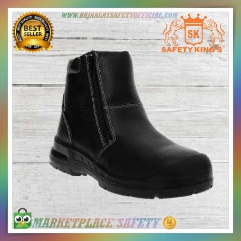 Promo Sepatu Safety King's Kwd 806x Hitam / Sepatu Shoes Kings Diskon