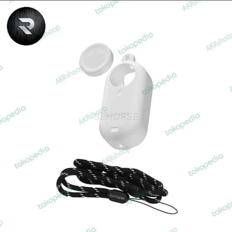 Silicone Shockproof Case and Lens Cover for Insta360 X4 by Sunnylife - Transparent - Lens Cover main image 0