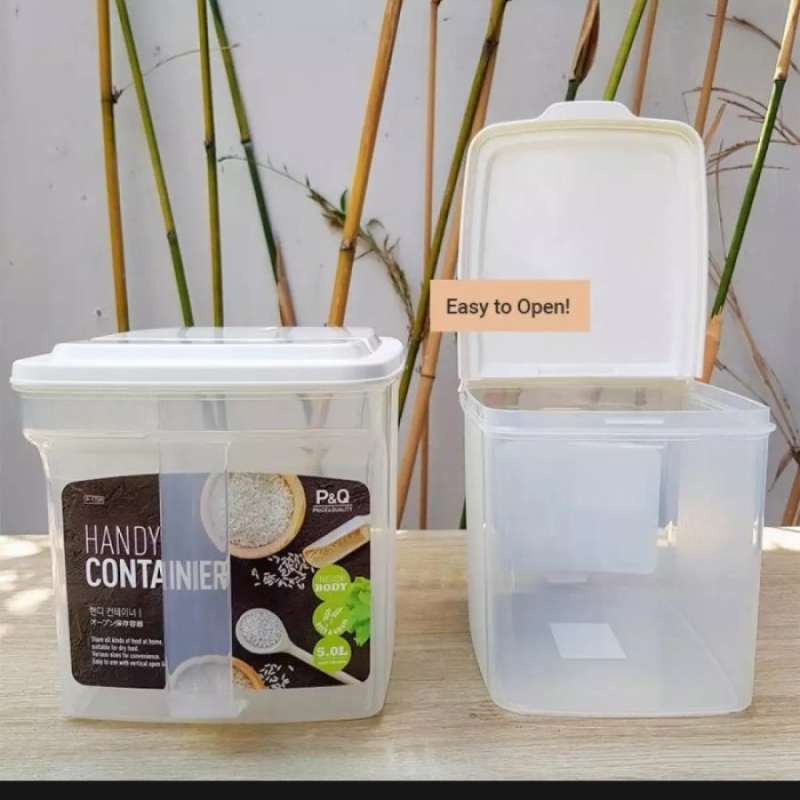 Promo Lock N Lock Rice Box Grain Cereal Handy Container 5l / 3l Diskon